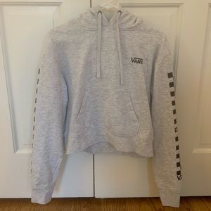 Size small cropped Vans hoodie